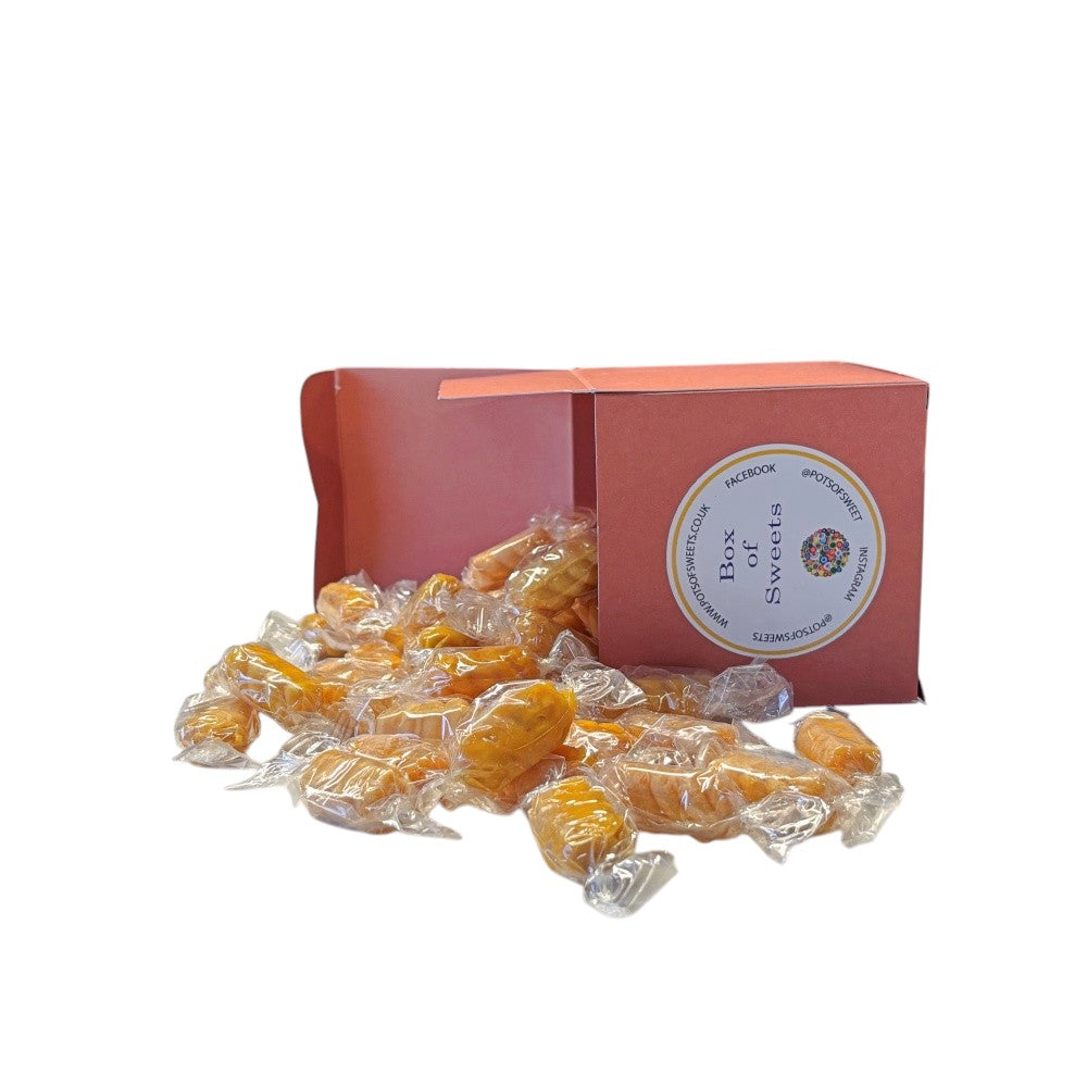 300g Square Coloured Box of Sweet Peanuts