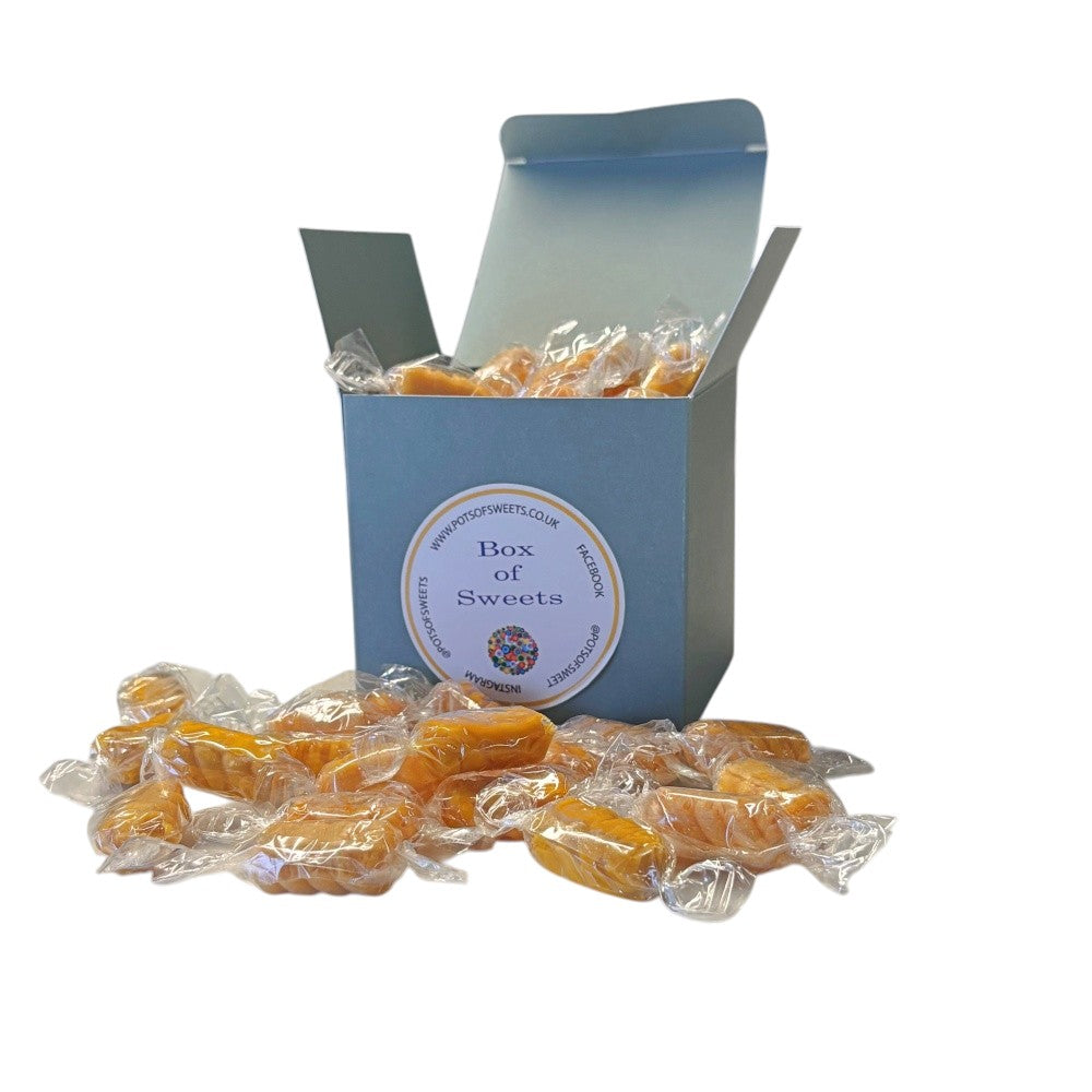 300g Square Coloured Box of Sweet Peanuts