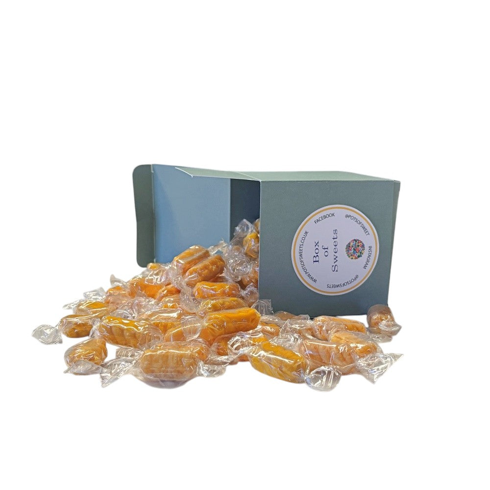 300g Square Coloured Box of Sweet Peanuts