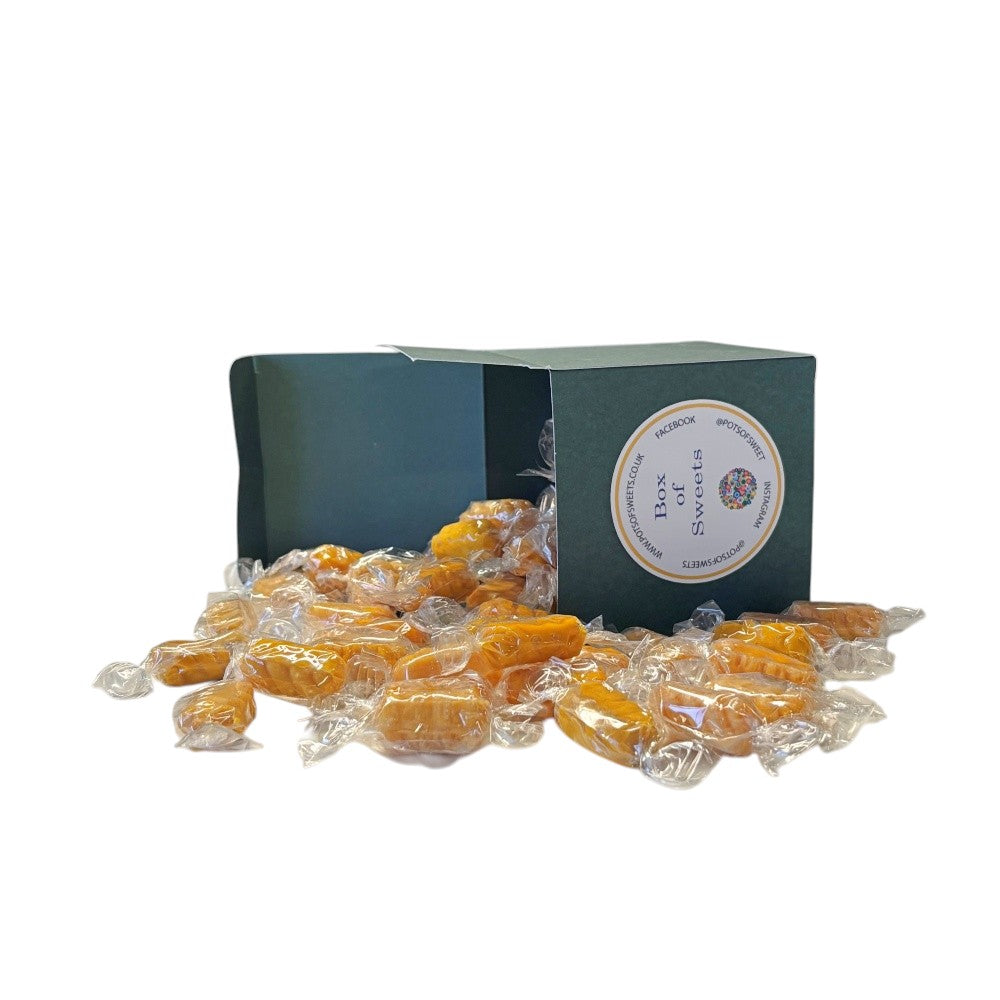 300g Square Coloured Box of Sweet Peanuts