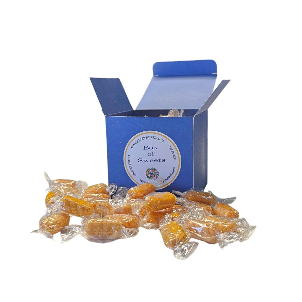 300g Square Coloured Box of Sweet Peanuts