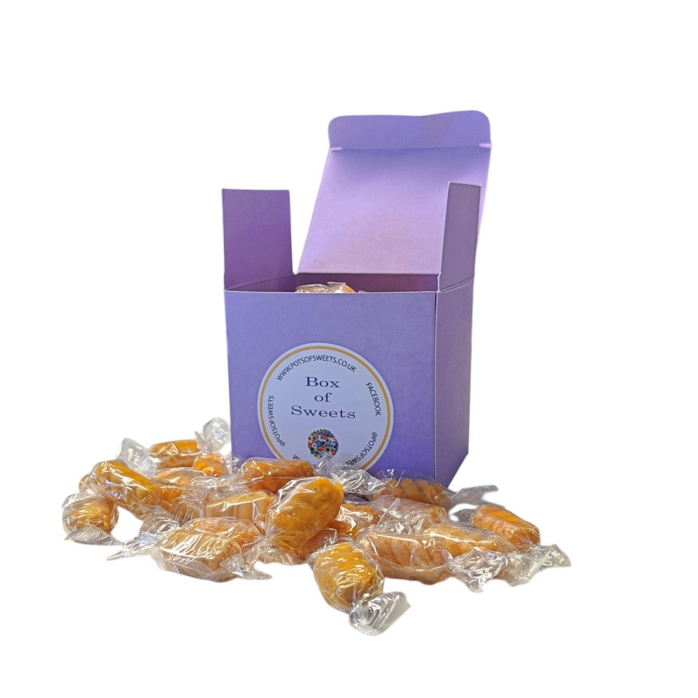 300g Square Coloured Box of Sweet Peanuts