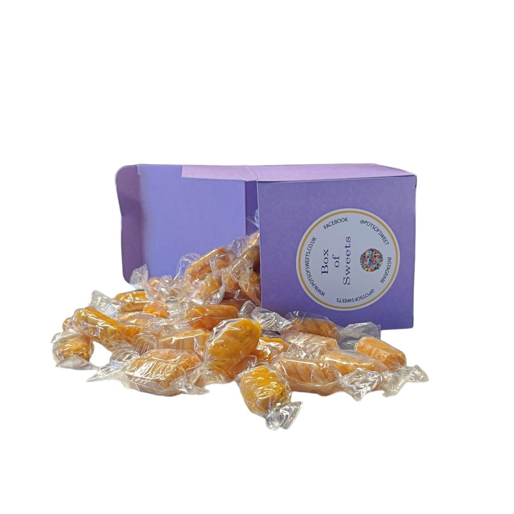 300g Square Coloured Box of Sweet Peanuts