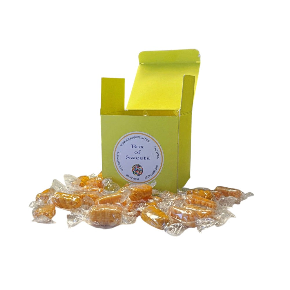 300g Square Coloured Box of Sweet Peanuts