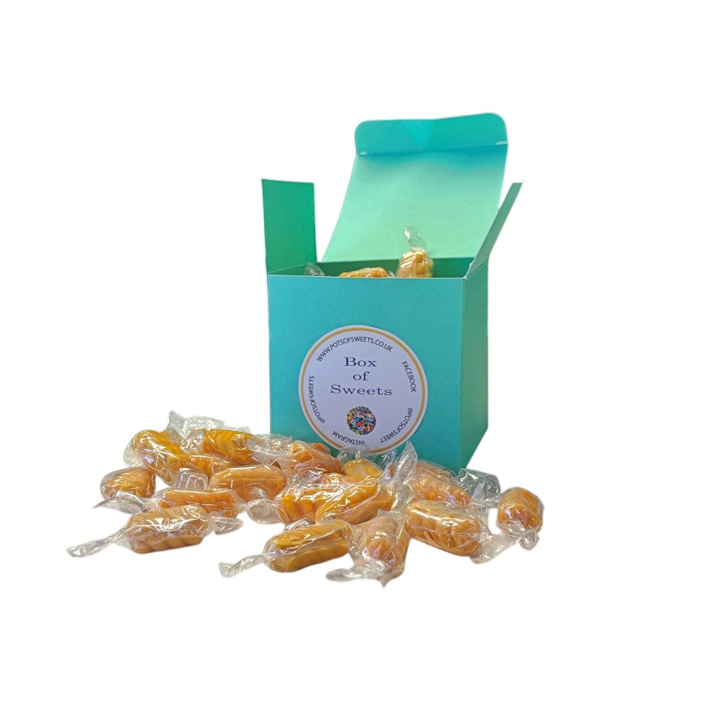 300g Square Coloured Box of Sweet Peanuts