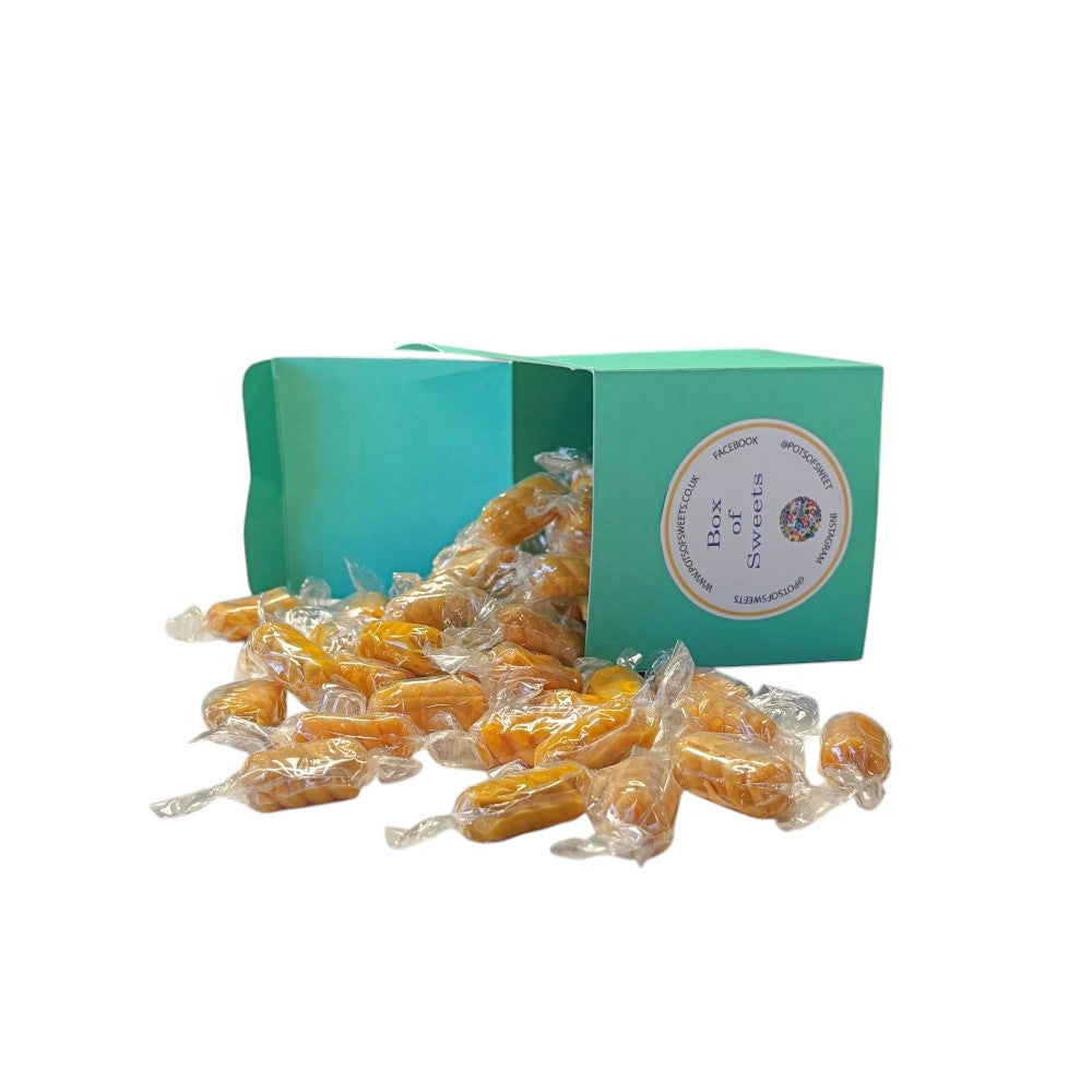 300g Square Coloured Box of Sweet Peanuts