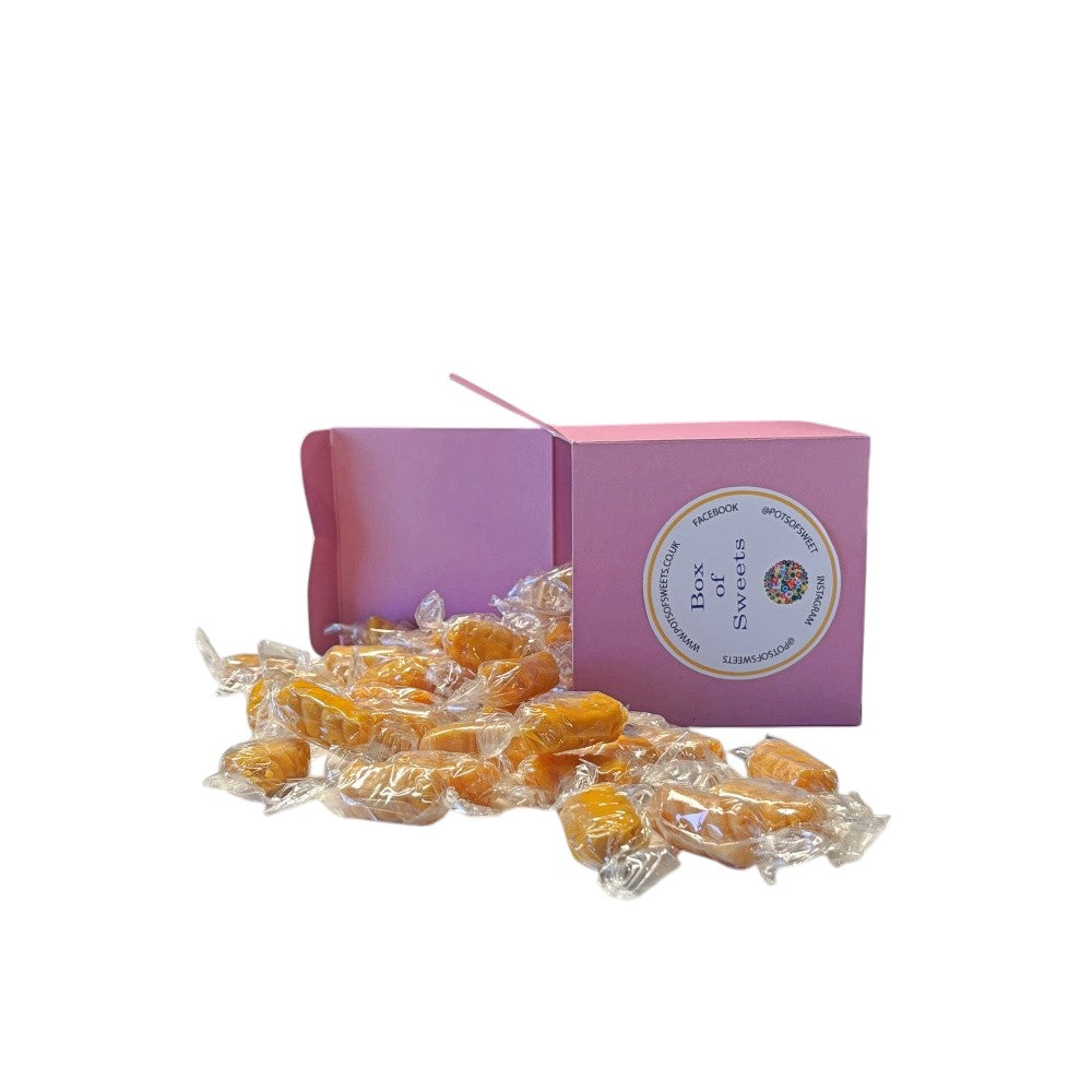 300g Square Coloured Box of Sweet Peanuts