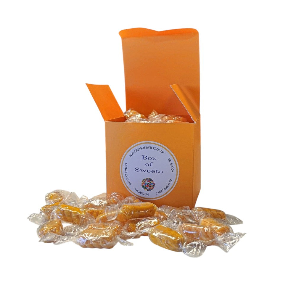 300g Square Coloured Box of Sweet Peanuts