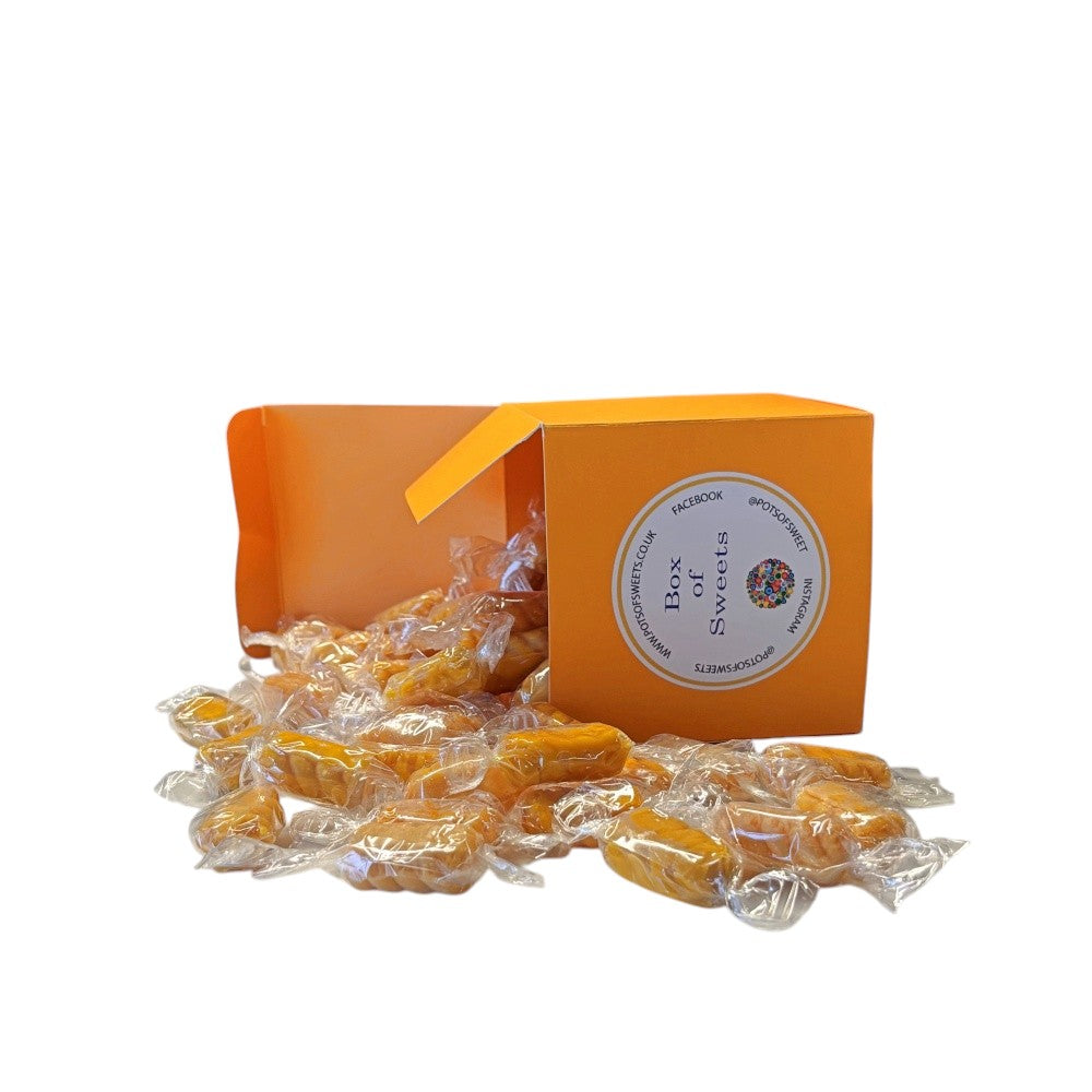 300g Square Coloured Box of Sweet Peanuts