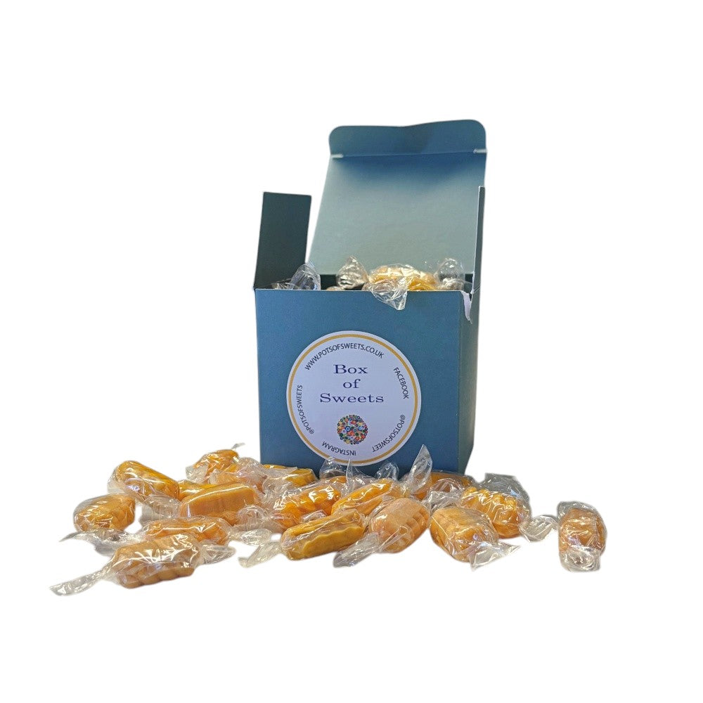 300g Square Coloured Box of Sweet Peanuts
