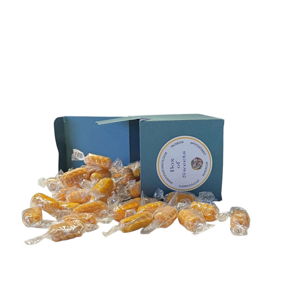 300g Square Coloured Box of Sweet Peanuts