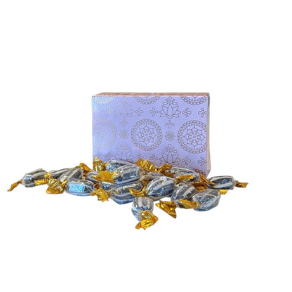 250g Rectangular Patterend Box of Everton Mints