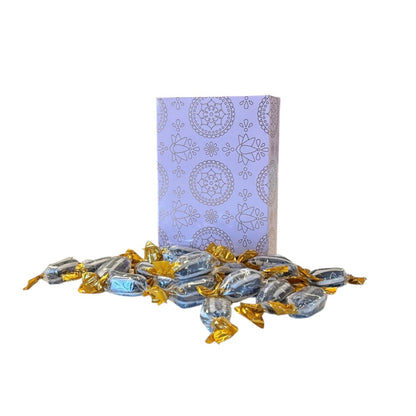 250g Rectangular Patterend Box of Everton Mints