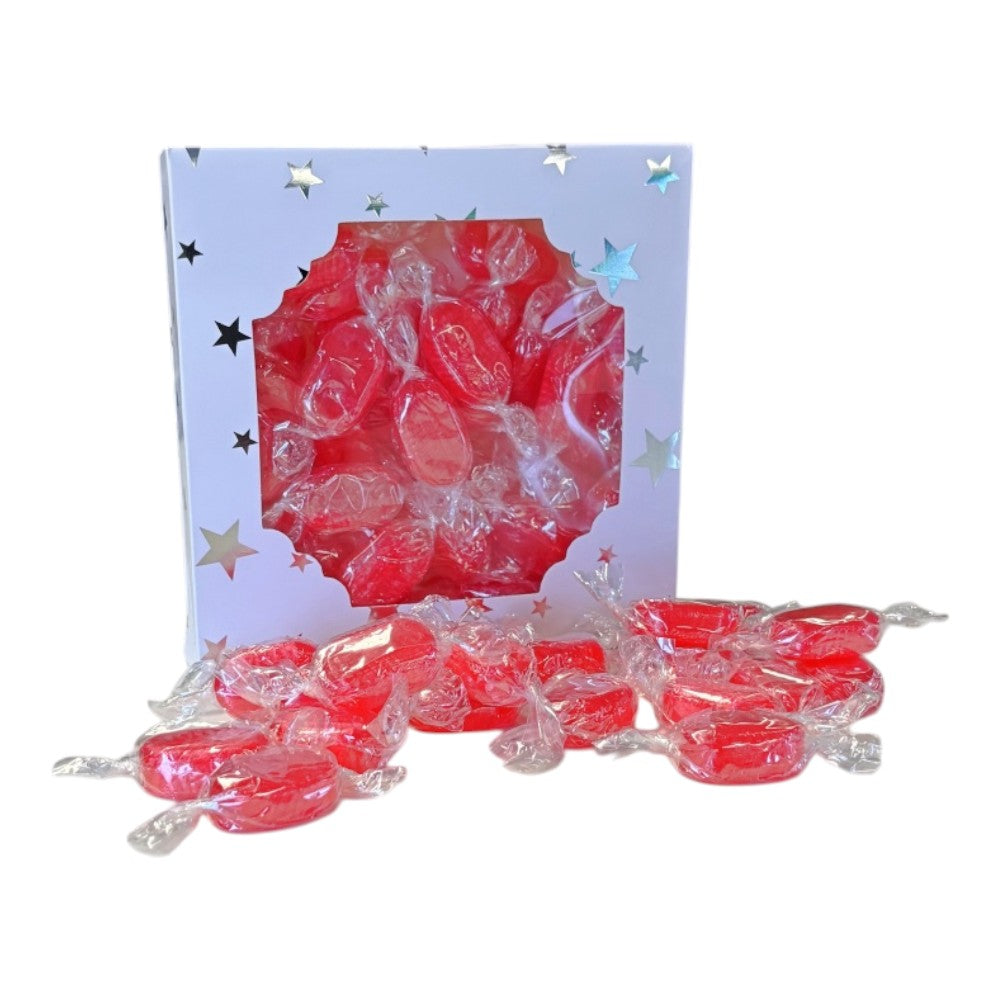 300g Square Star Patterned Box of Aniseed Twists
