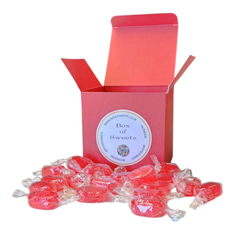 300g Coloured Square Box of Aniseed Twists