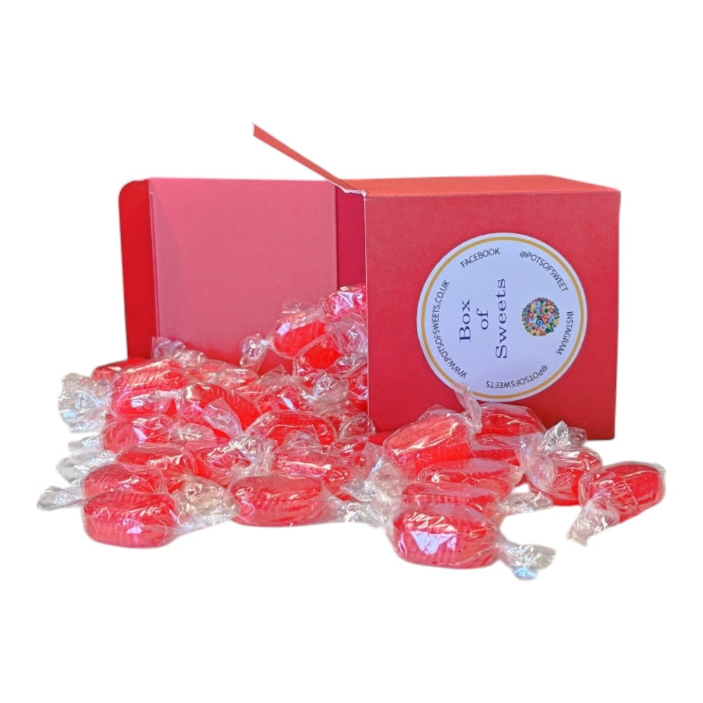 300g Coloured Square Box of Aniseed Twists