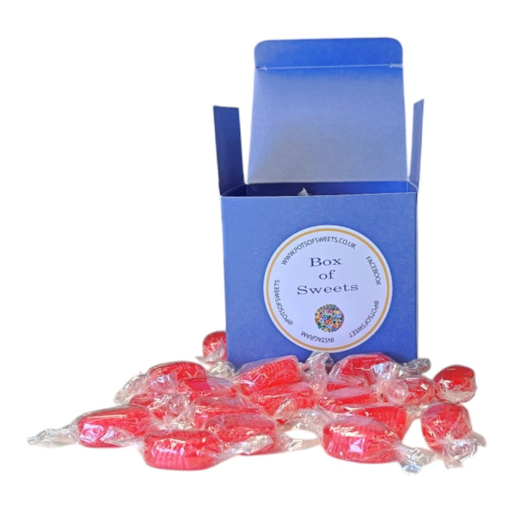 300g Coloured Square Box of Aniseed Twists