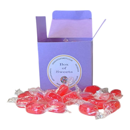 300g Coloured Square Box of Aniseed Twists