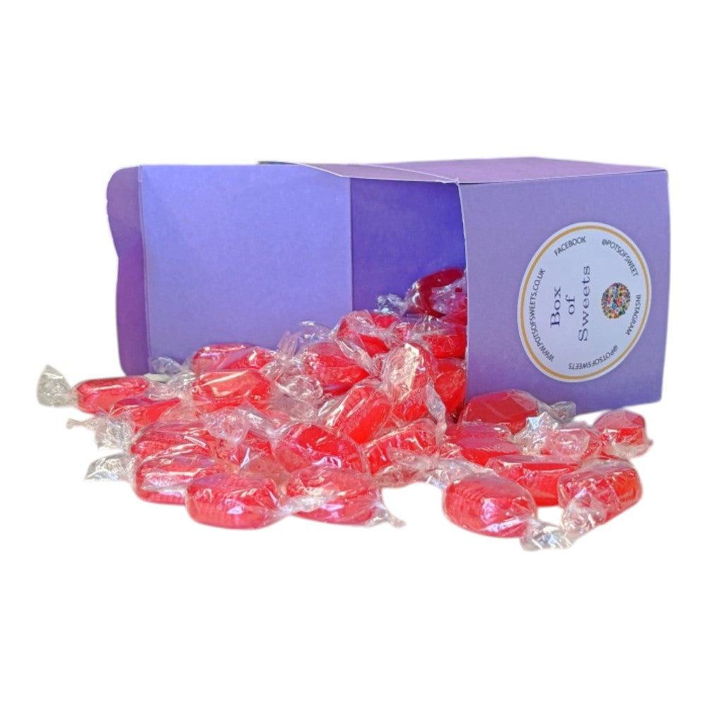 300g Coloured Square Box of Aniseed Twists