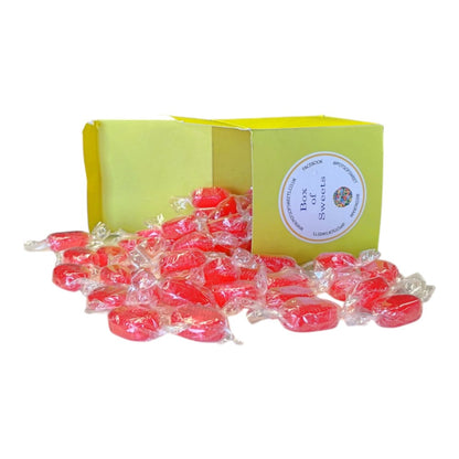 300g Coloured Square Box of Aniseed Twists