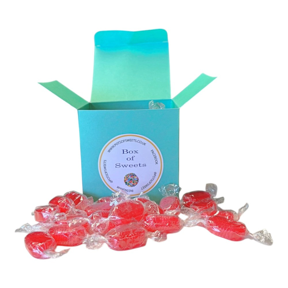 300g Coloured Square Box of Aniseed Twists