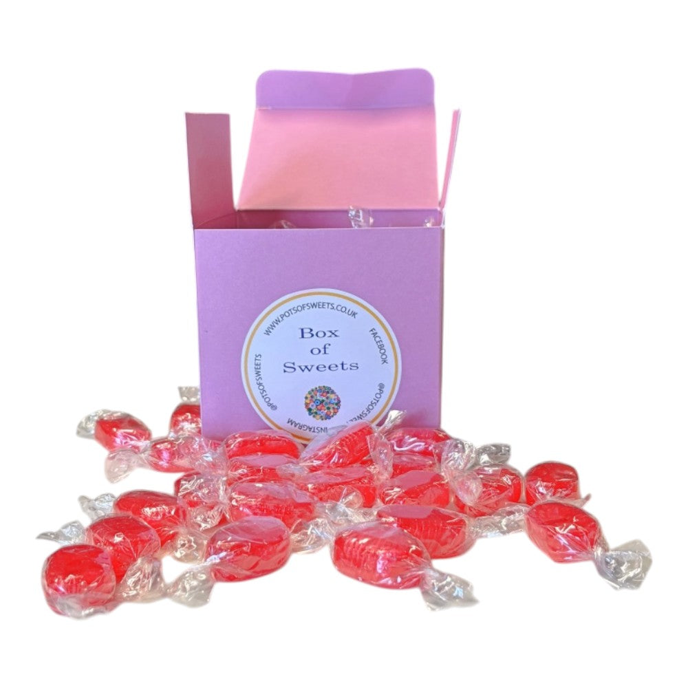 300g Coloured Square Box of Aniseed Twists