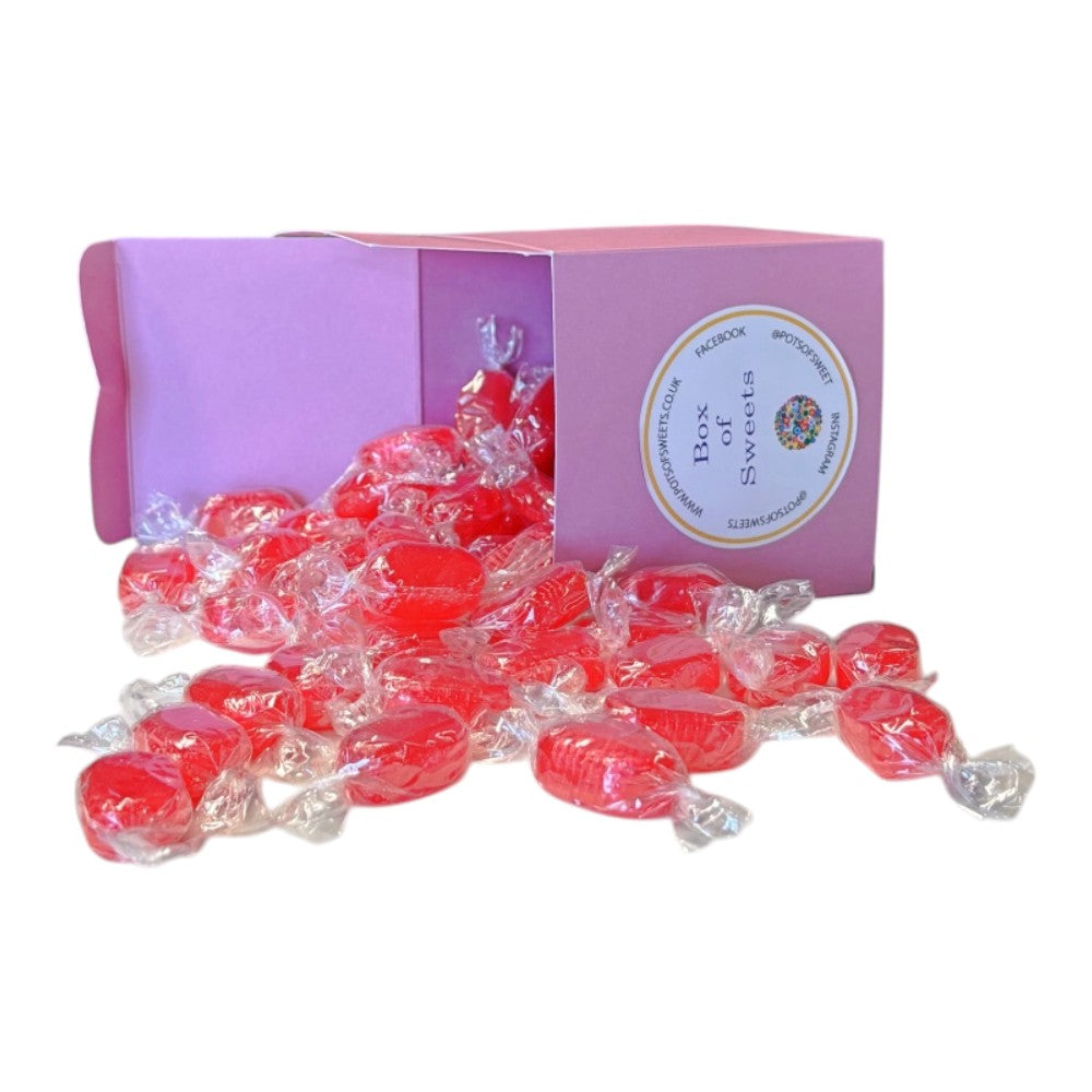 300g Coloured Square Box of Aniseed Twists