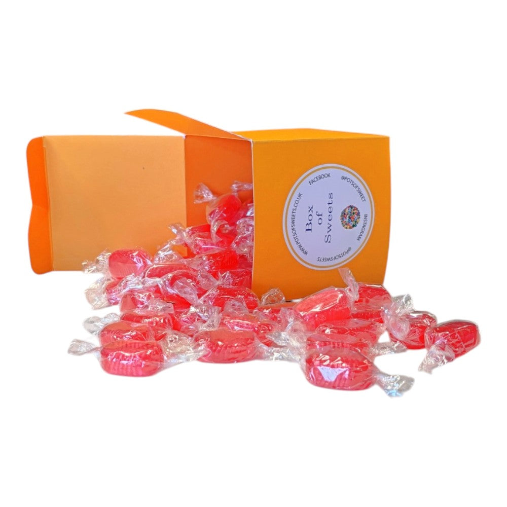 300g Coloured Square Box of Aniseed Twists