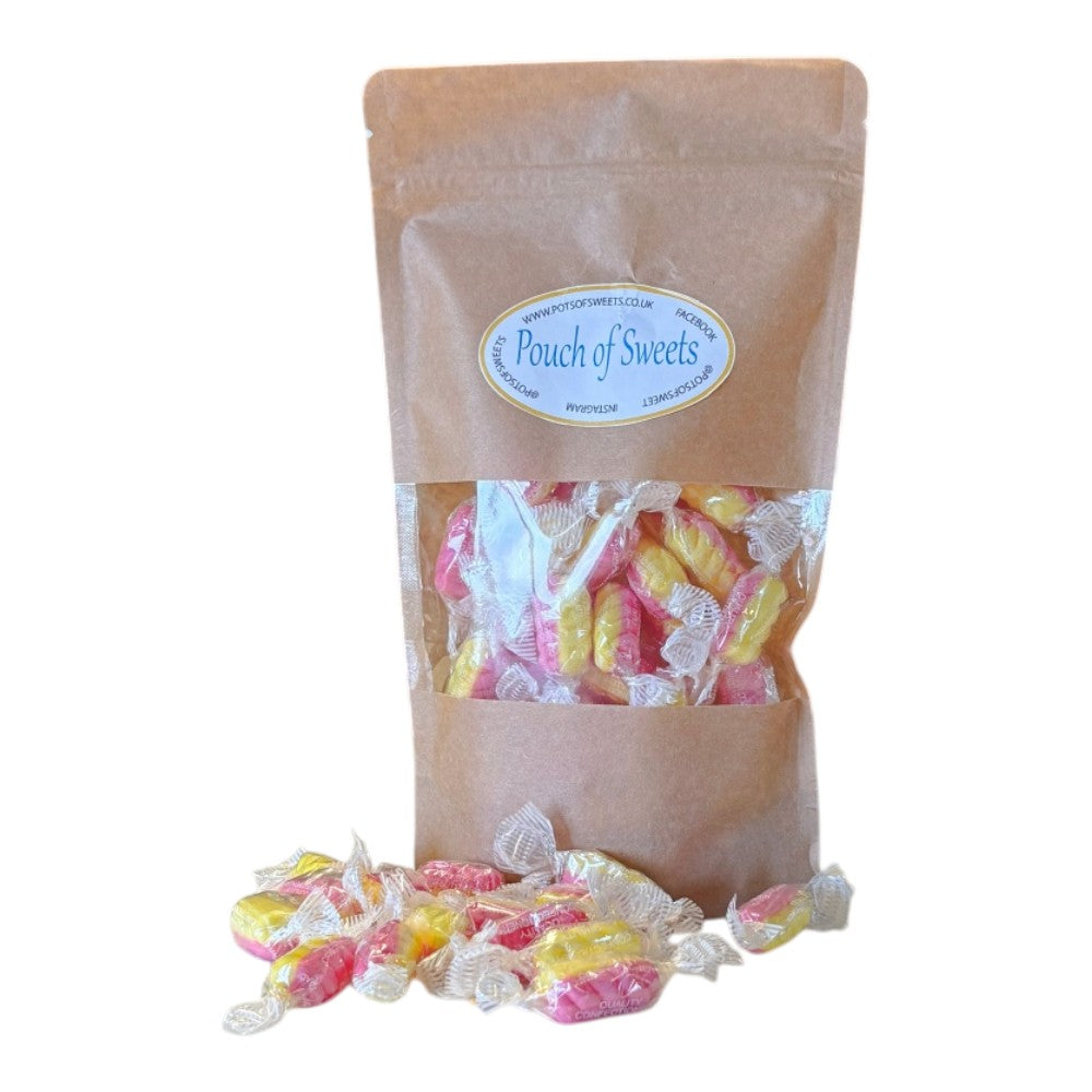250g Pouch of Rhubarb & Custard Twists