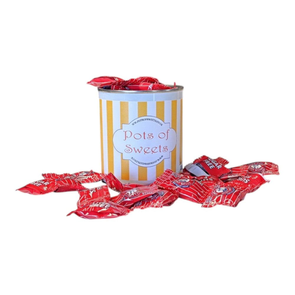 250g Paint Pot Tin of Uncle Joes Sugar Free Mints