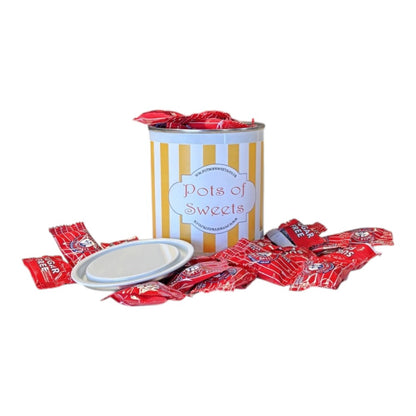 250g Paint Pot Tin of Uncle Joes Sugar Free Mints