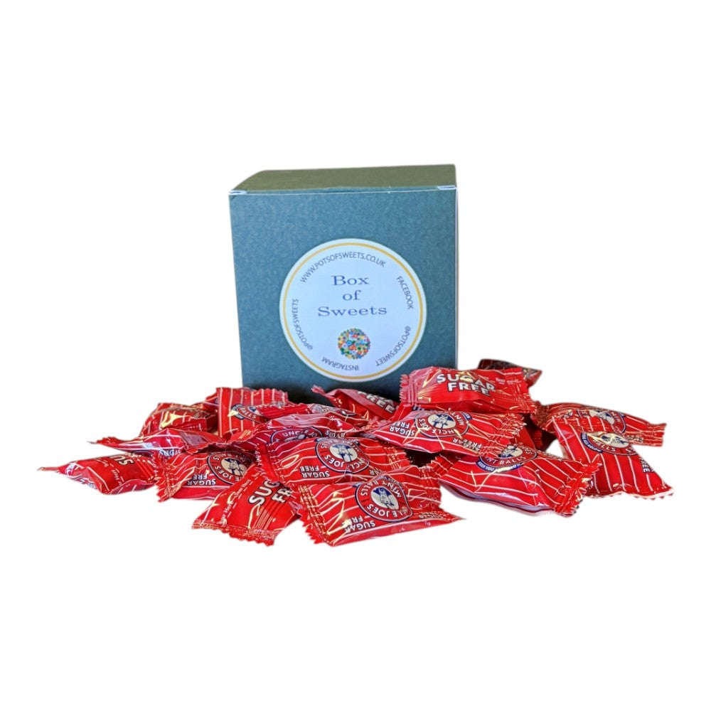 300g Square Coloured Box of Uncle Joes Sugar Free Mints