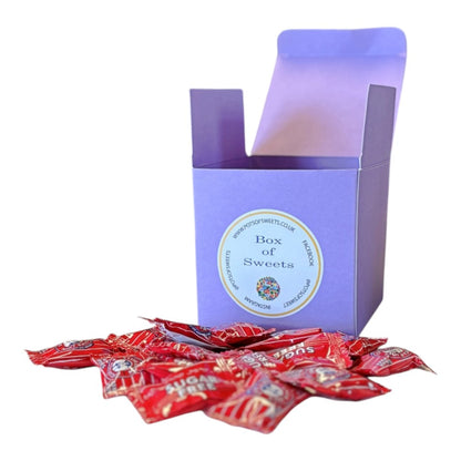 300g Square Coloured Box of Uncle Joes Sugar Free Mints