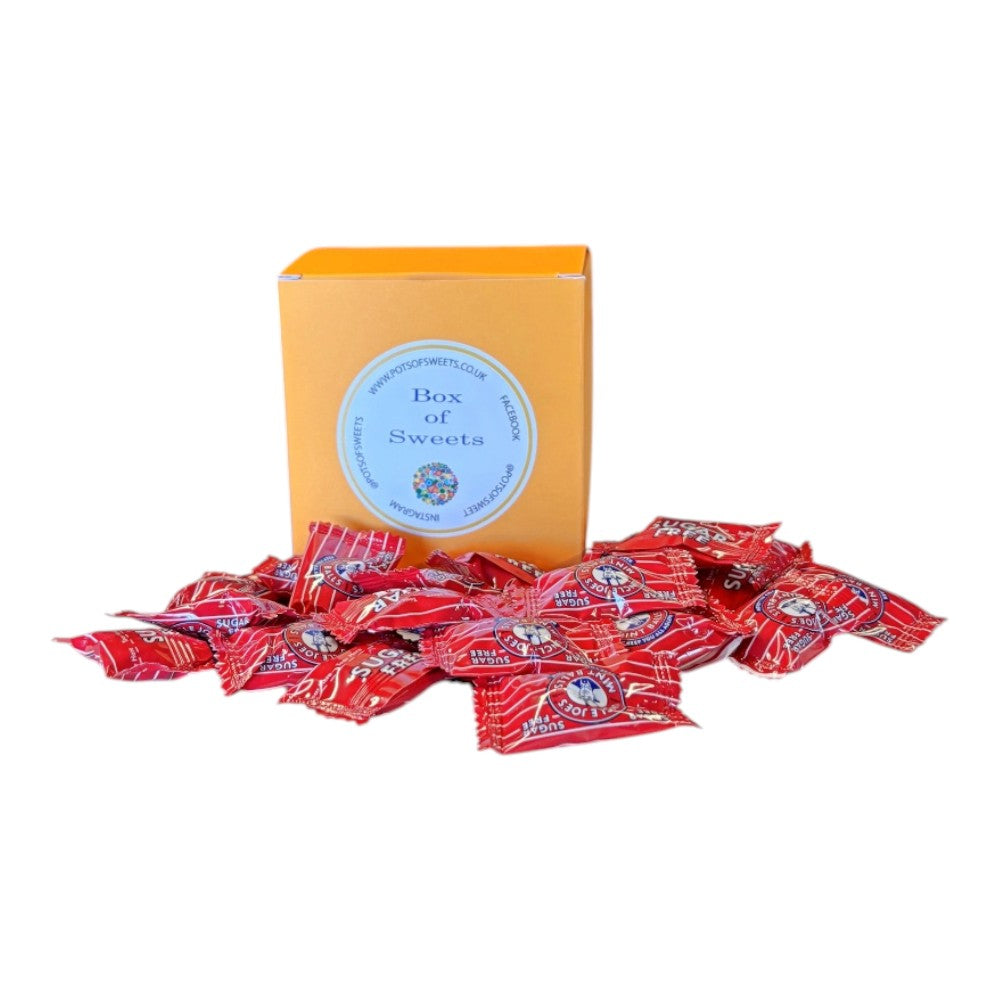 300g Square Coloured Box of Uncle Joes Sugar Free Mints