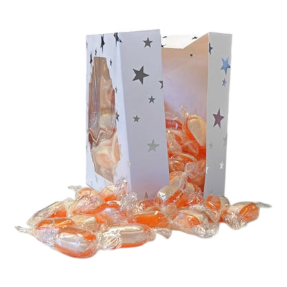 300g Square Star Patterned Box of Iron Brew Humbugs