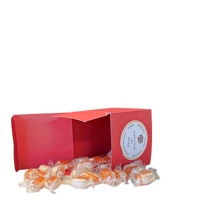 300g Square Coloured Box of Iron Brew Humbugs