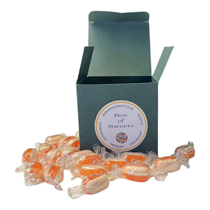 300g Square Coloured Box of Iron Brew Humbugs