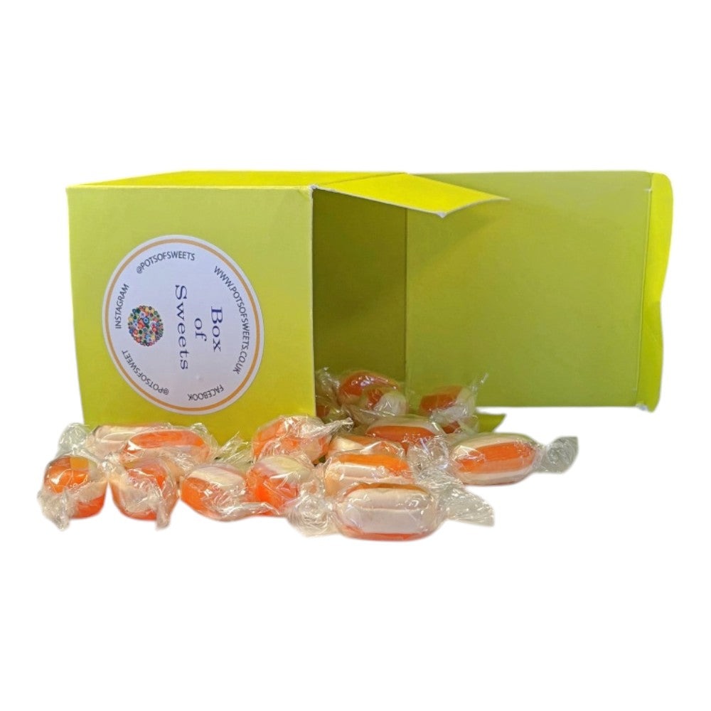 300g Square Coloured Box of Iron Brew Humbugs