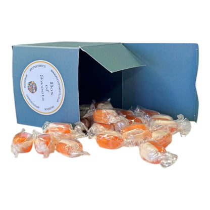 300g Square Coloured Box of Iron Brew Humbugs