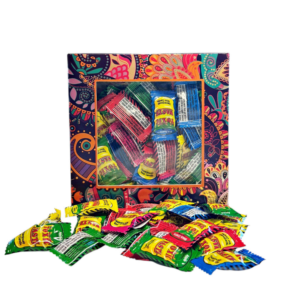 300g Square Window Paisley Pattern Box of Toxic Waste