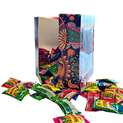 300g Square Window Paisley Pattern Box of Toxic Waste