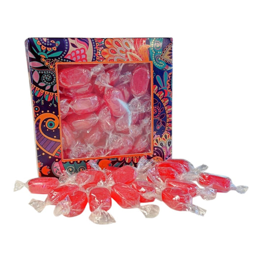 300g Square Window Paisley Pattern Box of Aniseed Twists