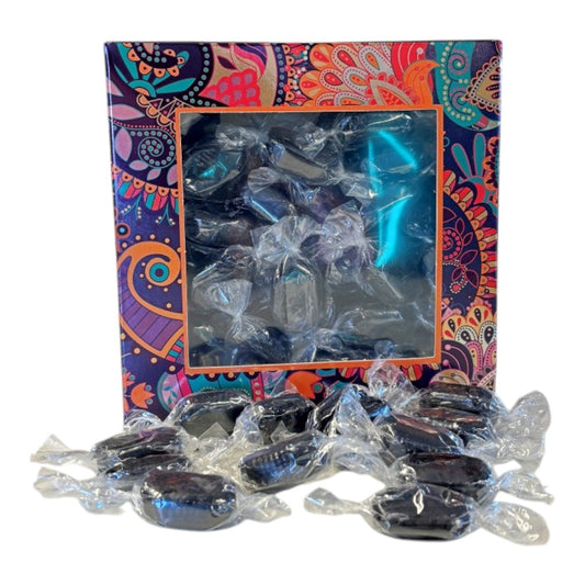 300g Square Window Paisley Pattern Box of Army and Navy Sweets