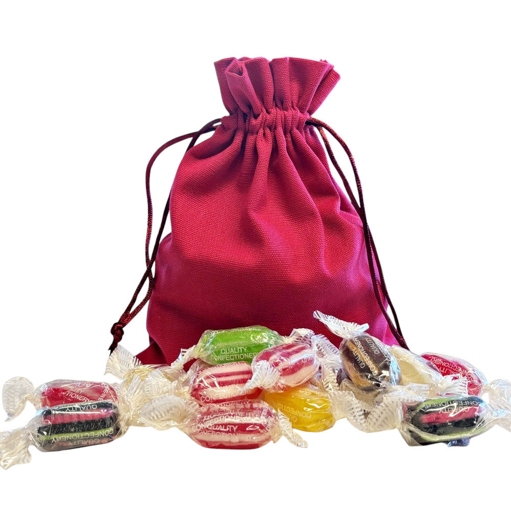250g Cotton Bag of Buchanans Winter Mix Hard Boiled Sweets