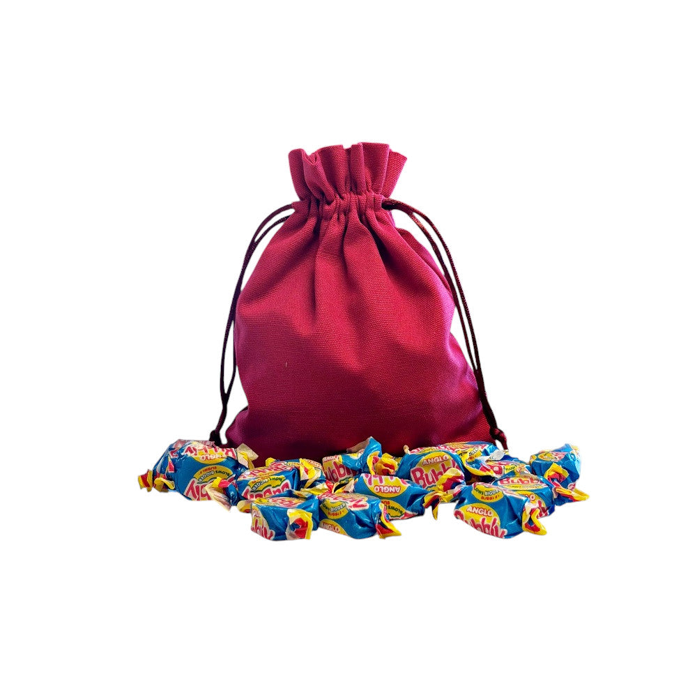 250g Cotton Bag of Anglo Bubble Bubblegum