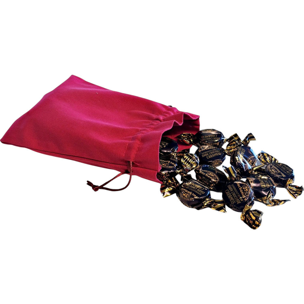 250g Cotton Bag of Buchanans Chocolate Caramel Toffees