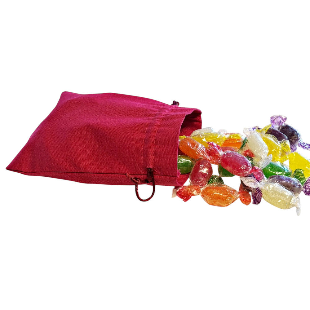 250g Cotton Bag of Hard Boiled Fruit Drop Sweet