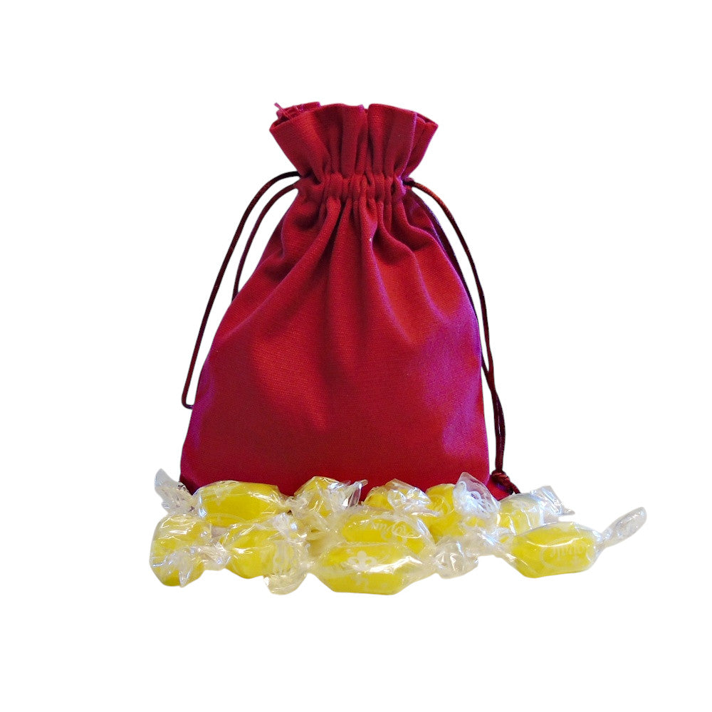 250g Cotton Bag of Sherbet Lemon Sweets