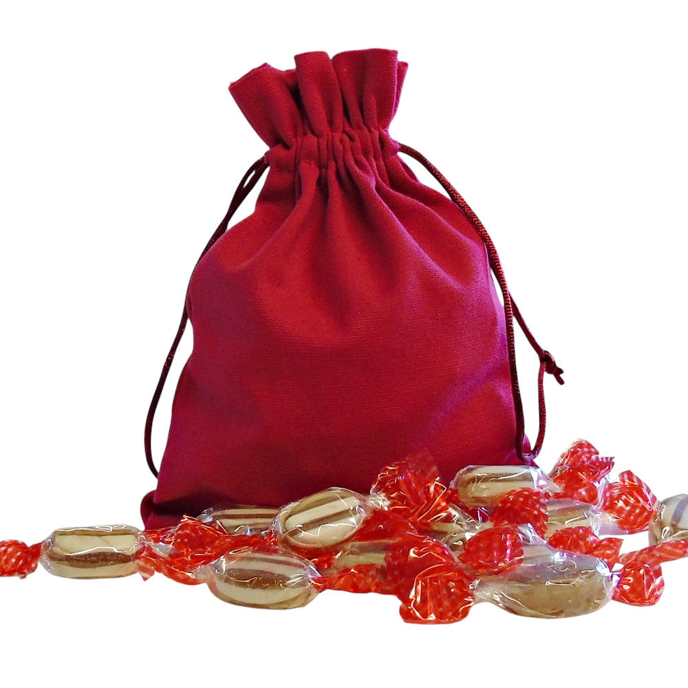 250g Cotton Bag of Sugar Free Mint Humbugs