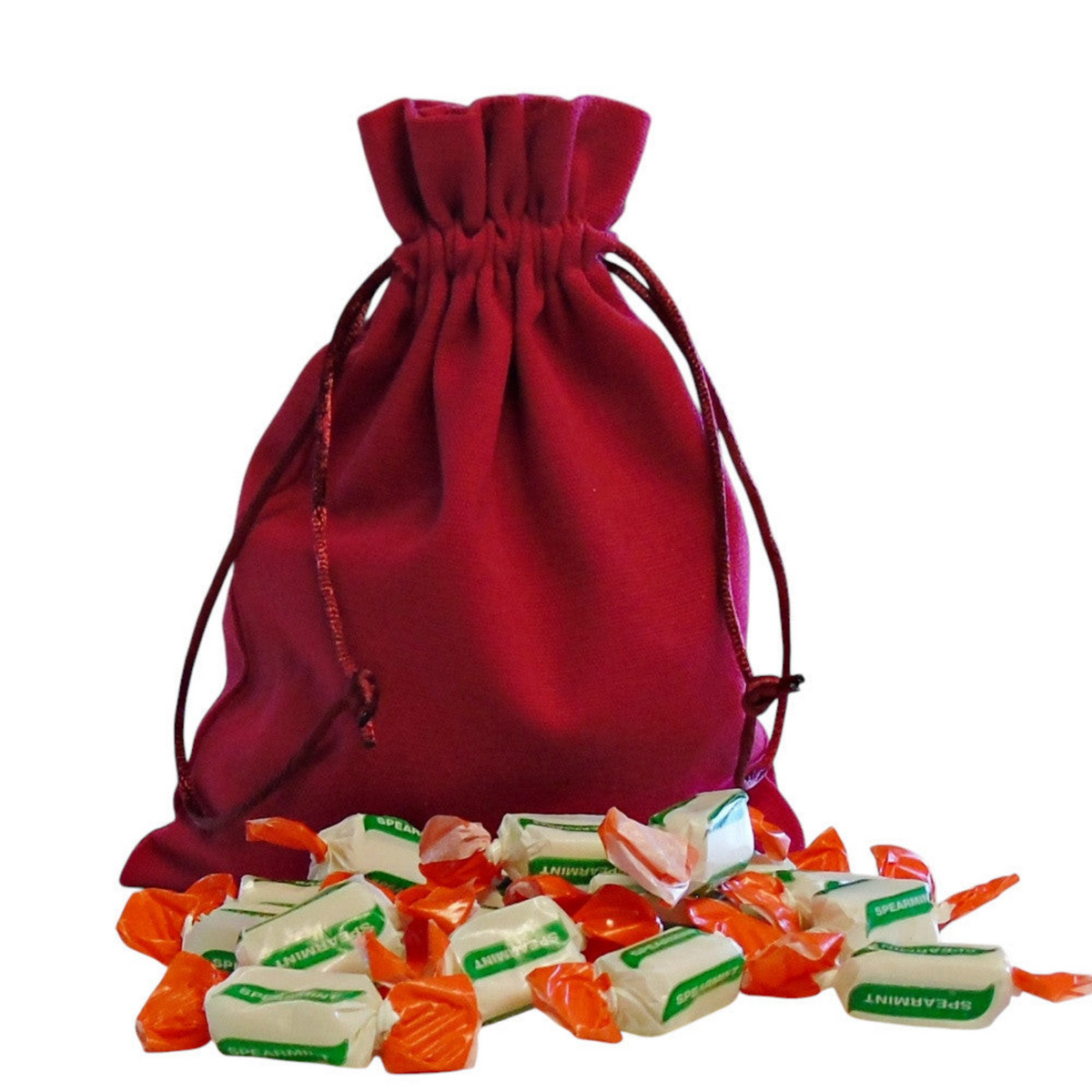 250g Cotton Bag of Sugar Free Spearmint Chews